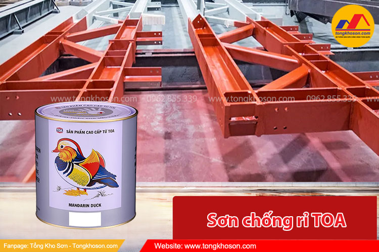 Sơn chống rỉ tốt nhất TOA