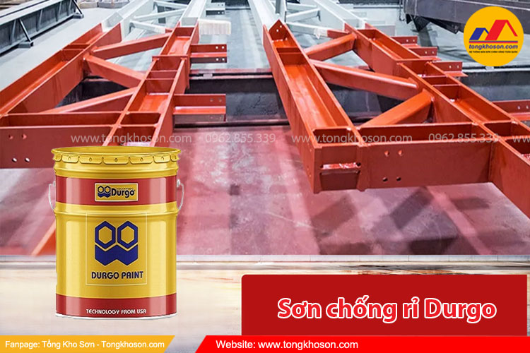 Sơn chống rỉ giá rẻ tốt nhất Durgo