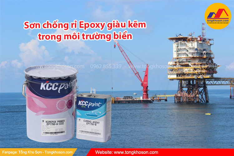 Sơn chống rỉ epoxy giàu kẽm trong môi trường biển
