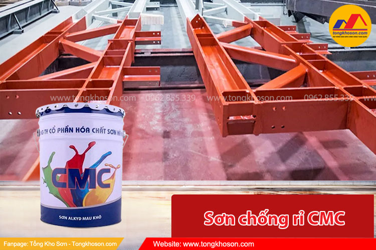 Sơn chống rỉ giá rẻ CMC