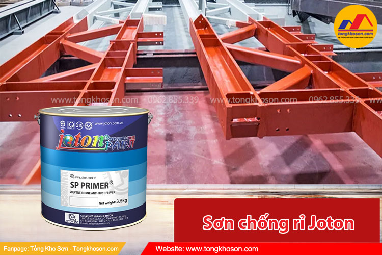 Sơn lót chống rỉ tốt nhất Joton
