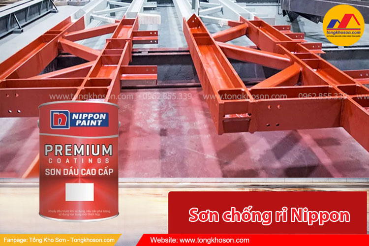 Sơn chống rỉ giá rẻ Nippon