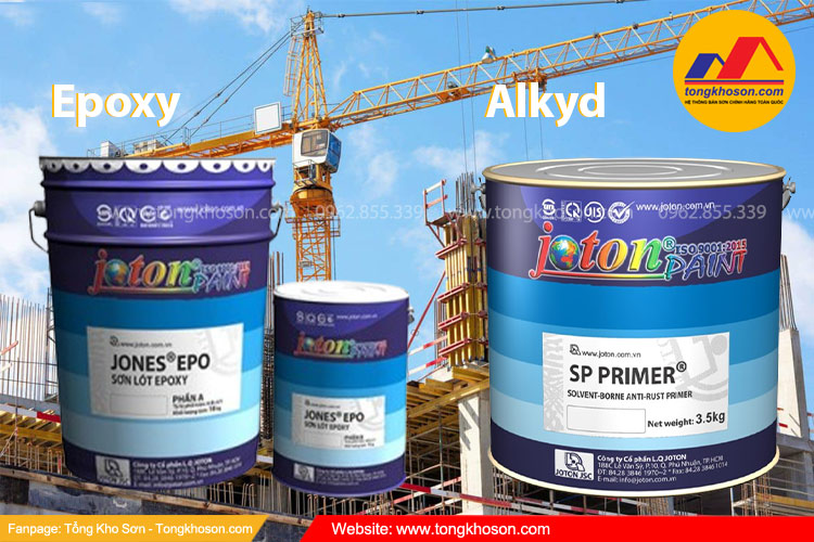  Sơn chống rỉ thương hiệu Joton