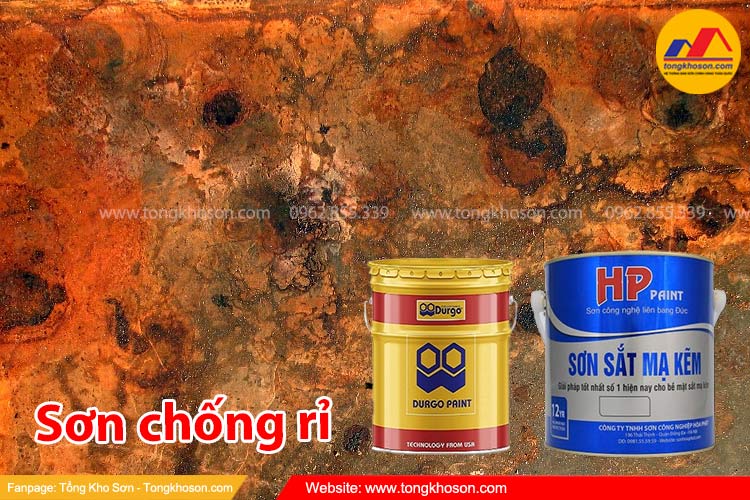 Chất phủ chống rỉ sét kim loại - Sơn chống rỉ