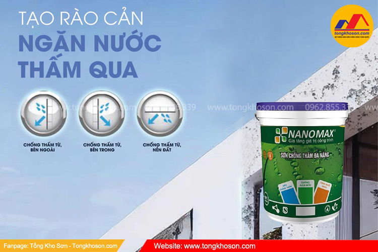 Ứng dụng của chống thấm đa năng nano là gì?