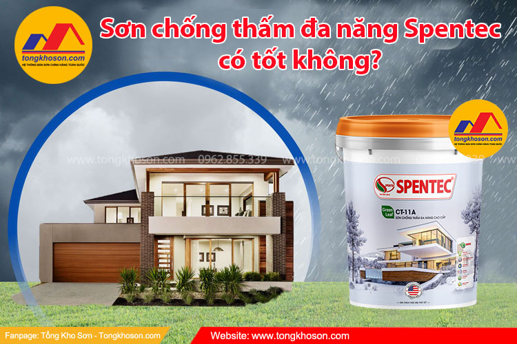 Sơn chống thấm đa năng Spentec có tốt không?