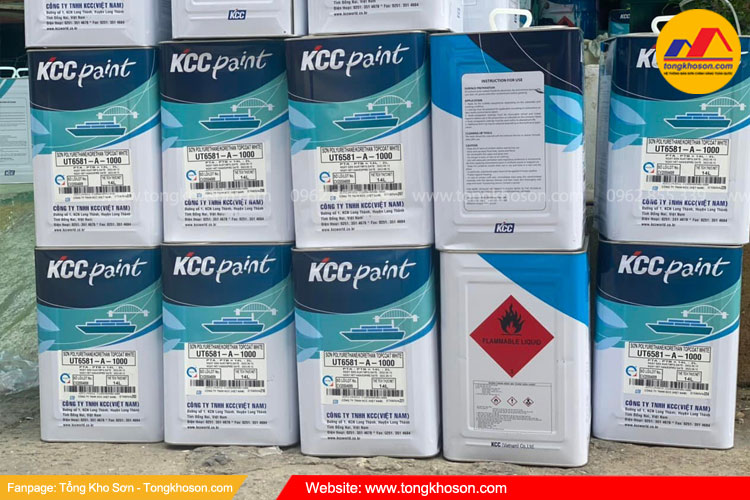 Sơn chống thấm hồ xử lý nước thải KCC