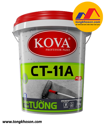 Sơn chống thấm KOVA pha xi măng CT11A tường