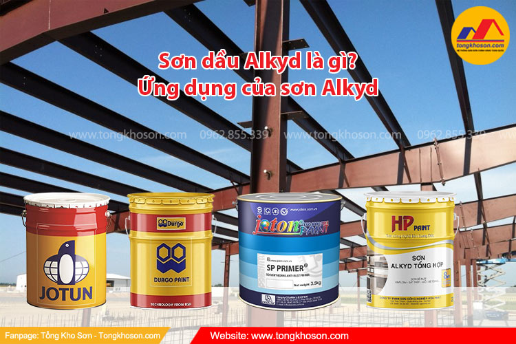 Sơn dầu Alkyd là gì? Ứng dụng của sơn Alkyd