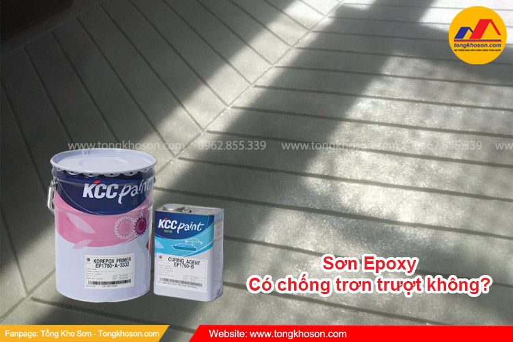 Sơn Epoxy có chống trơn trượt không? | Tongkhoson.com