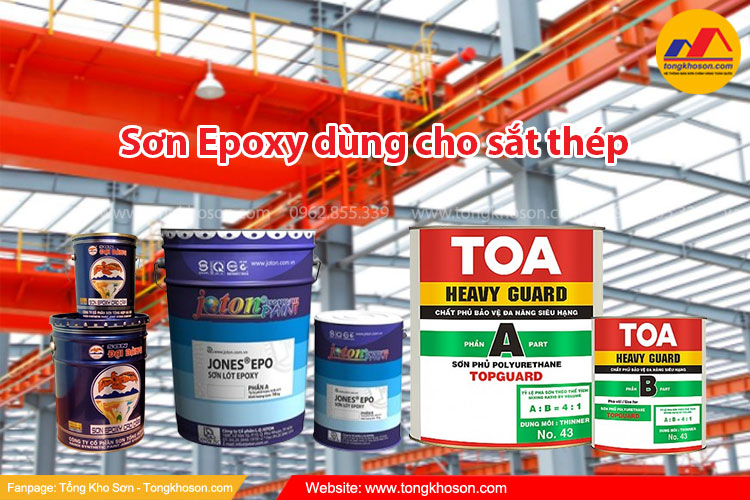 Sơn Epoxy dùng cho sắt thép