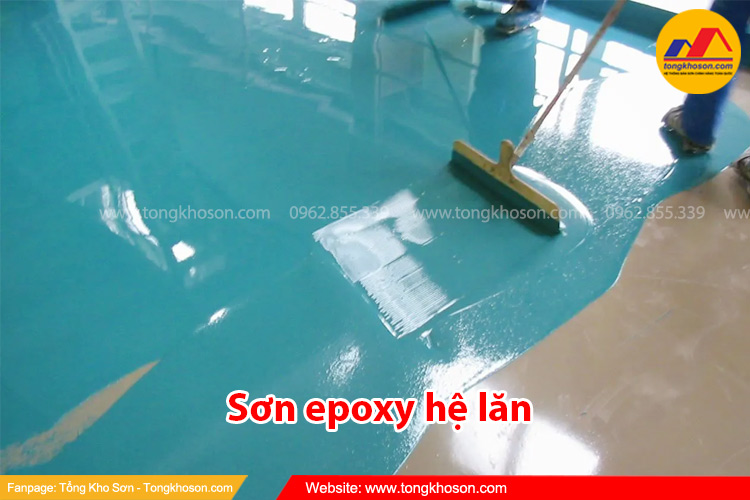 Sơn epoxy hệ lăn là gì?