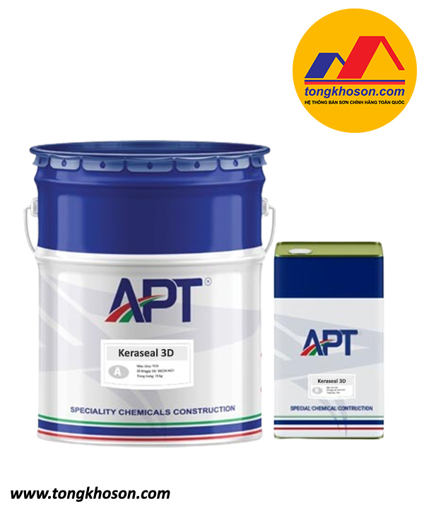 Sơn Epoxy APT Keraseal 3D trong suốt
