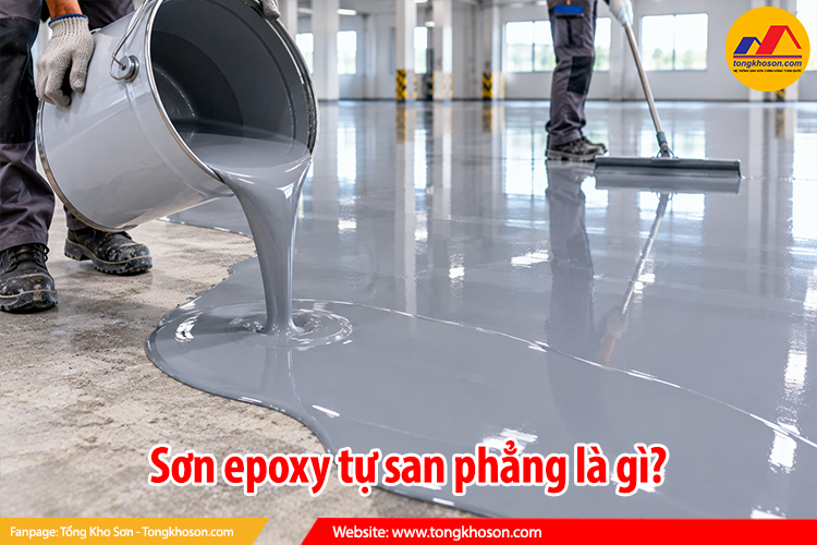 Sơn epoxy tự san phẳng là gì?