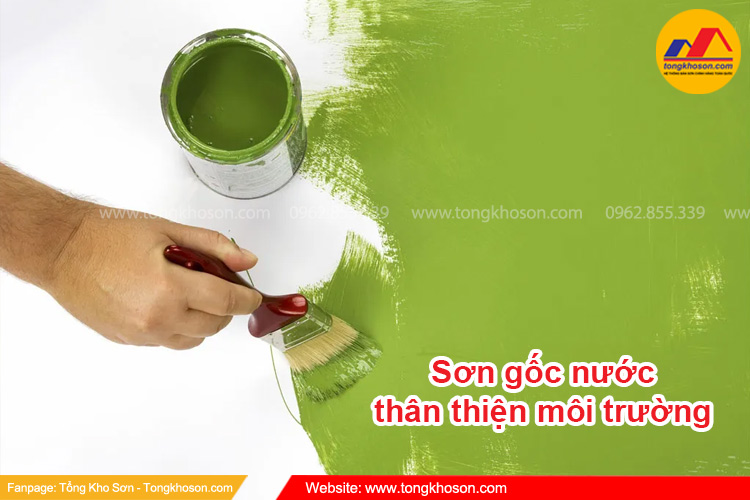 Sơn gốc nước là gì? Sơn gốc nước có an toàn không?
