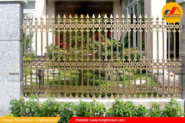 Sơn hàng rào sắt màu gì đẹp?