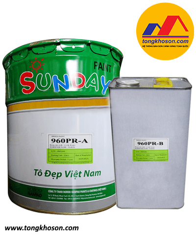 Sơn lót Epoxy giàu kẽm Sunday 960PR