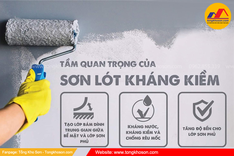 Sơn lót kháng kiềm là gì? Vì sao nó quan trọng?