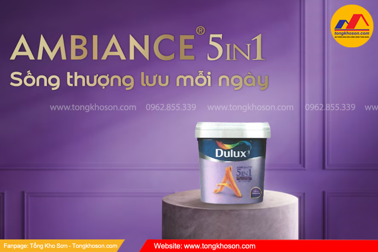 Giới thiệu sơn lót nội thất siêu cao cấp Dulux Ambiance