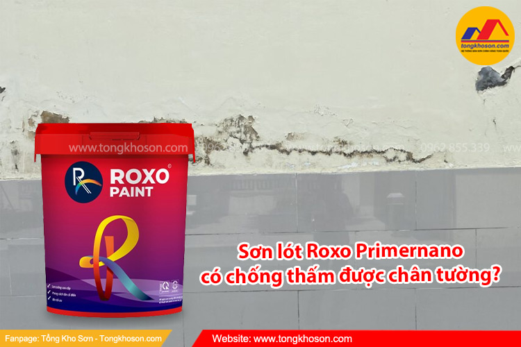 Sơn lót Roxo Primernano có thực sự chống thấm được chân tường?