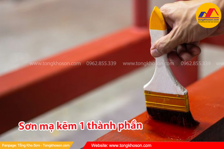 Sơn thép mạ kẽm 1 thành phần