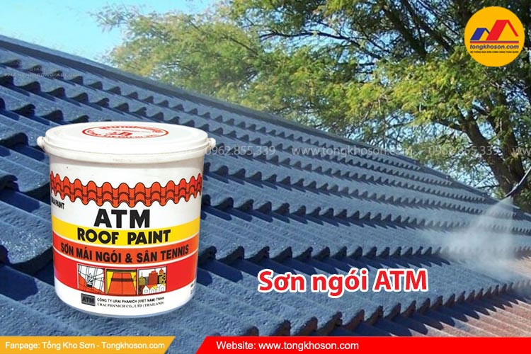 Địa chỉ mua sơn mái ngói ATM giá rẻ