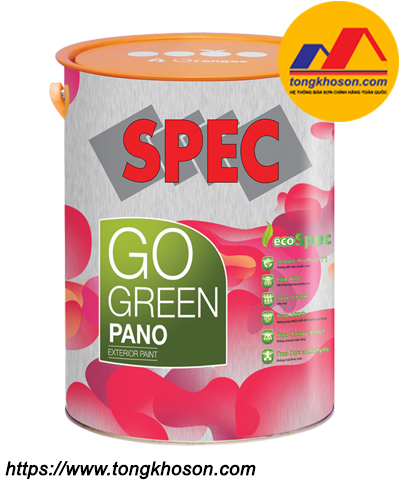 Sơn ngoại thất Spec Gogreen bảo vệ tối đa