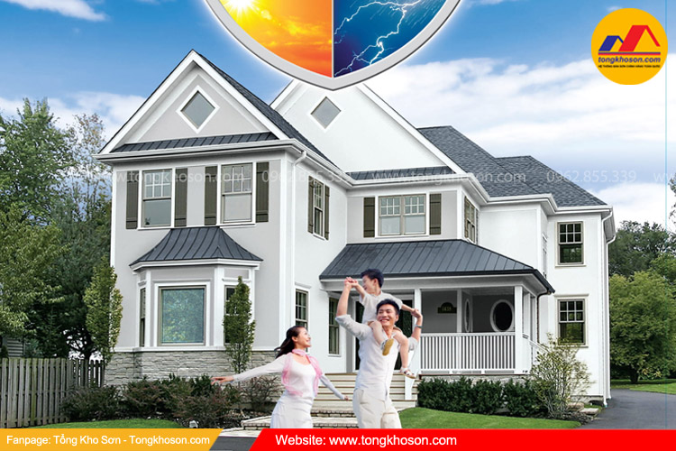 Sơn Dulux ngoài trời