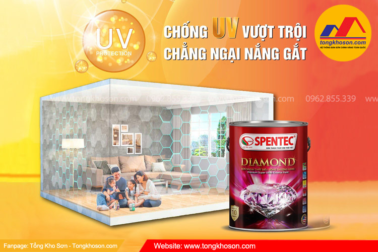 Sơn ngoại thất Spentec và những lưu ý khi thi công | Tongkhoson.com