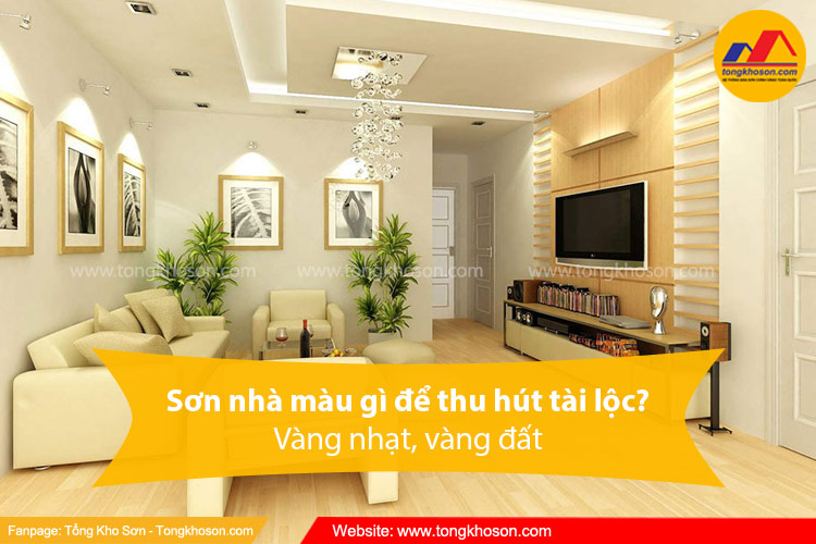Sơn nhà màu gì để thu hút tài lộc mệnh thổ