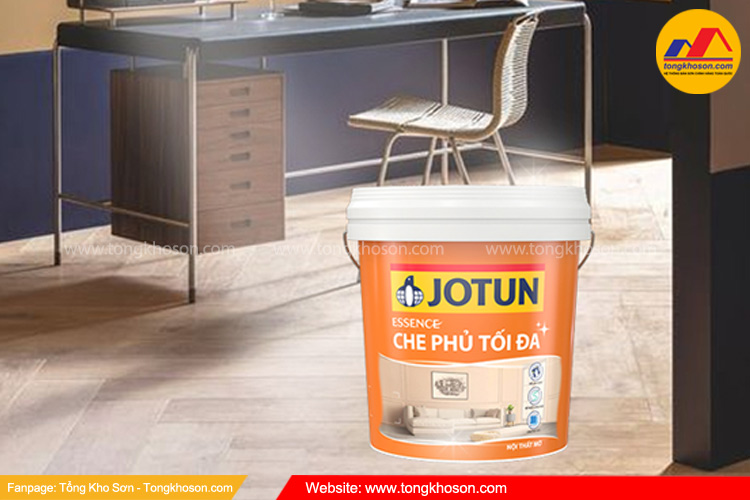 Sơn nội thất Jotun Essence che phủ tối đa Mờ