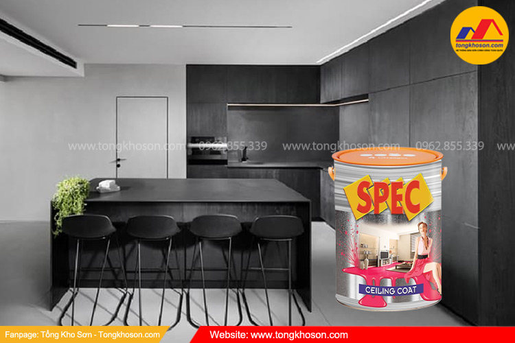 Sơn nội thất màu đen Spec
