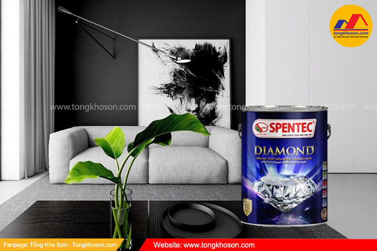 Sơn nội thất màu đen Spentec