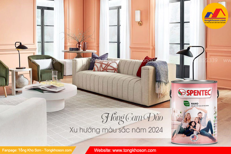 Sơn nội thất cao cấp siêu bóng Spentec Nano