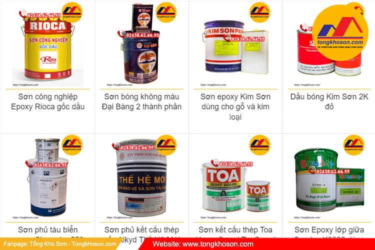 Sơn phủ epoxy kết cấu thép