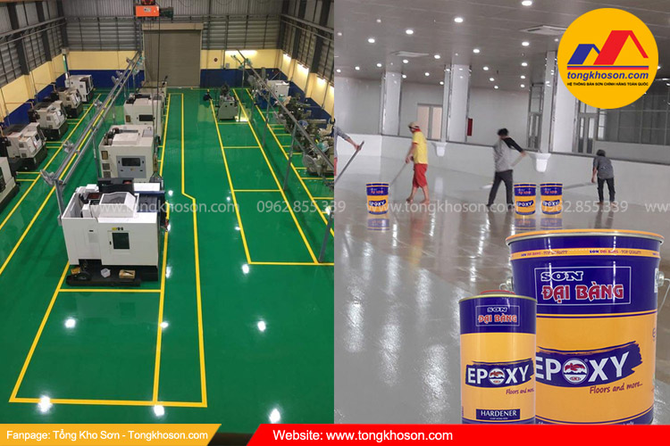 Hệ thống sơn sàn epoxy Đại Bàng