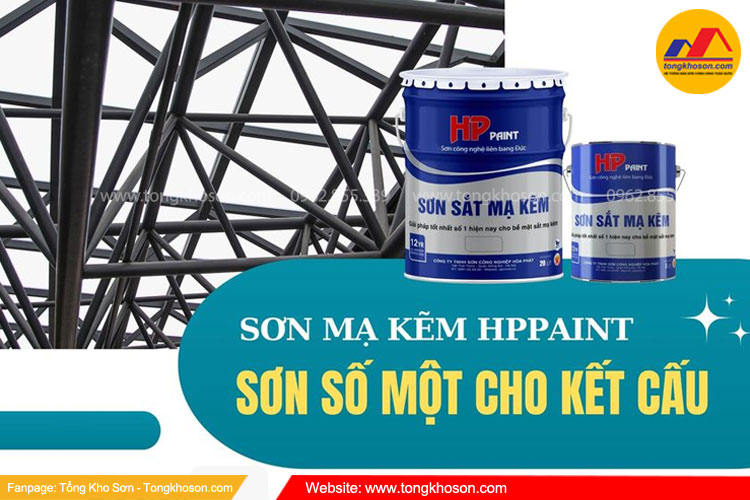 Sơn sắt mạ kẽm HP Paint