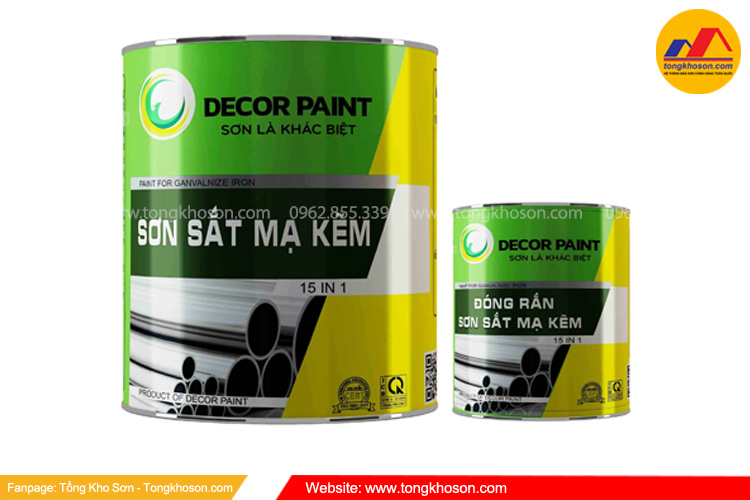 Sơn sắt mạ kẽm Decor Paint có gì đặc biệt? 