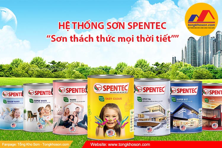 Sơn và chống thấm Spentec 