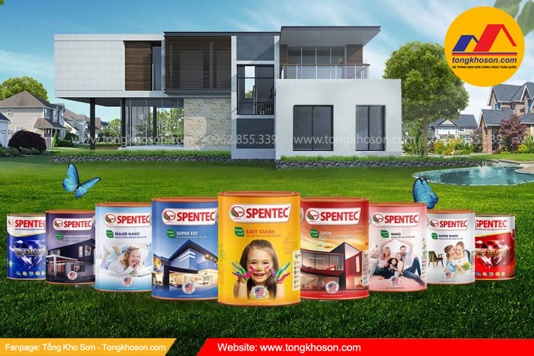 Sơn Spentec chống bám bẩn hiệu quả và bảo vệ môi trường