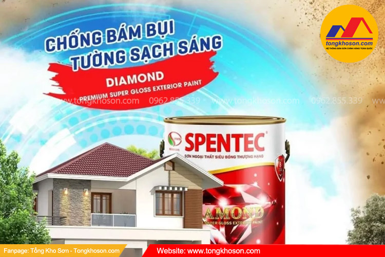 Sơn Spentec và khả năng chống bám bẩn hiệu quả