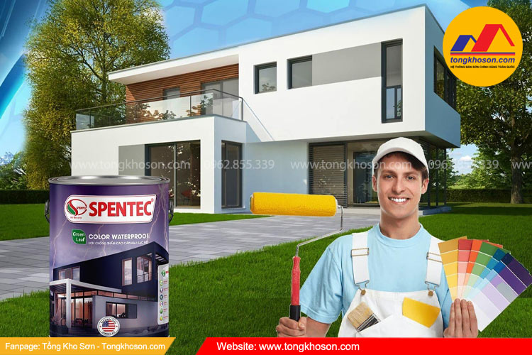 Khả năng chống thấm vượt trội của sơn Spentec