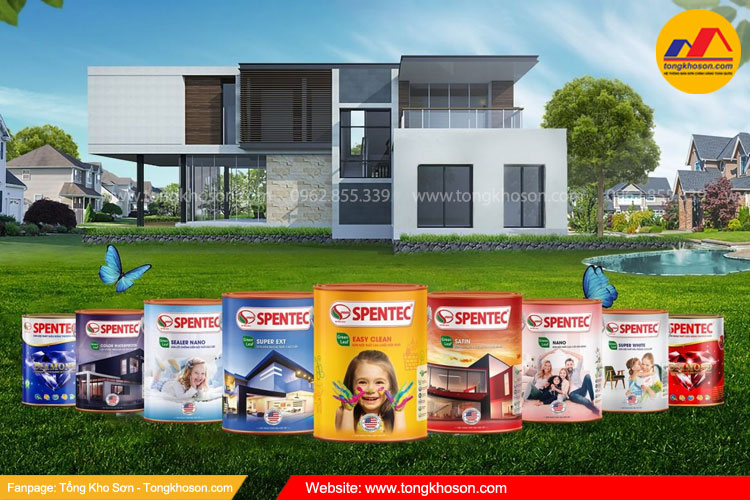 Sơn Spentec công nghệ Mỹ và hướng dẫn thi công hiệu quả