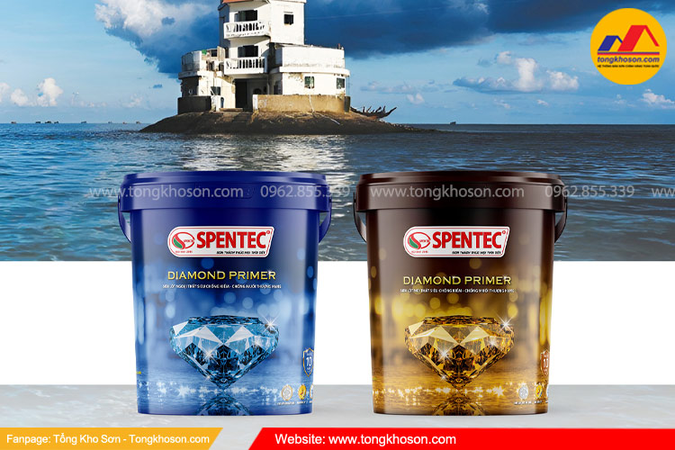 Sơn Spentec siêu chống kiềm chống muối thượng hạng | Tongkhoson.com