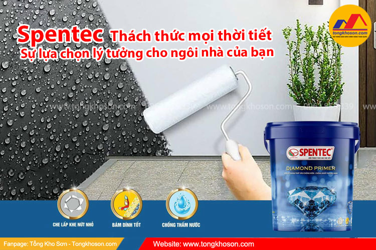 Sơn Spentech thách thức mọi thời tiết