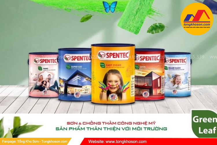 Sơn Spentec an toàn, thân thiện, bảo vệ môi trường