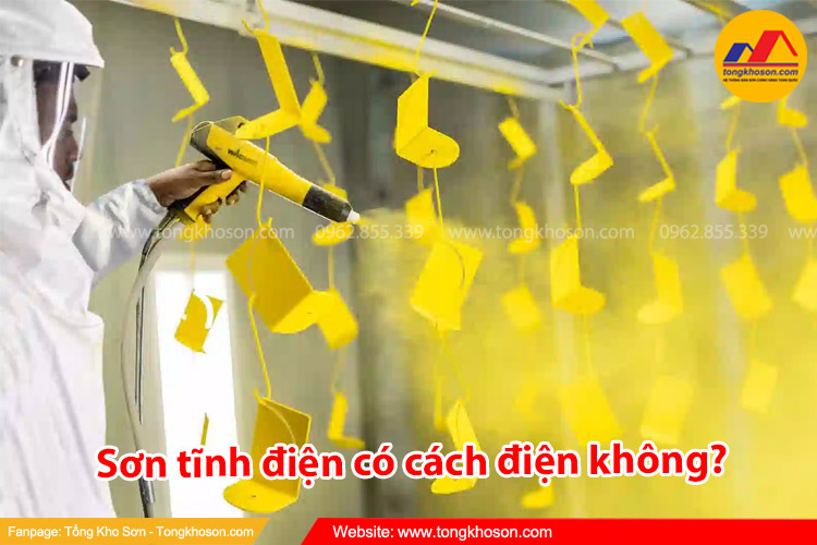 Sơn tĩnh điện có cách điện không?
