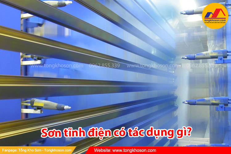 Sơn tĩnh điện có tác dụng gì?