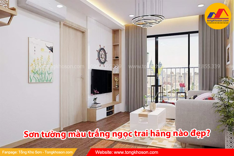 Sơn tường màu trắng ngọc trai hãng nào đẹp?