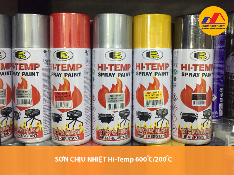sơn chịu nhiệt Bosny